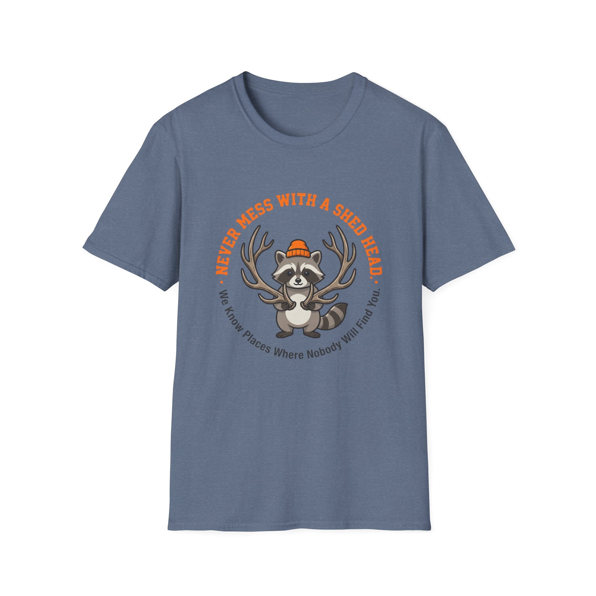 Never Mess With A Shed Head Raccoon T-Shirt