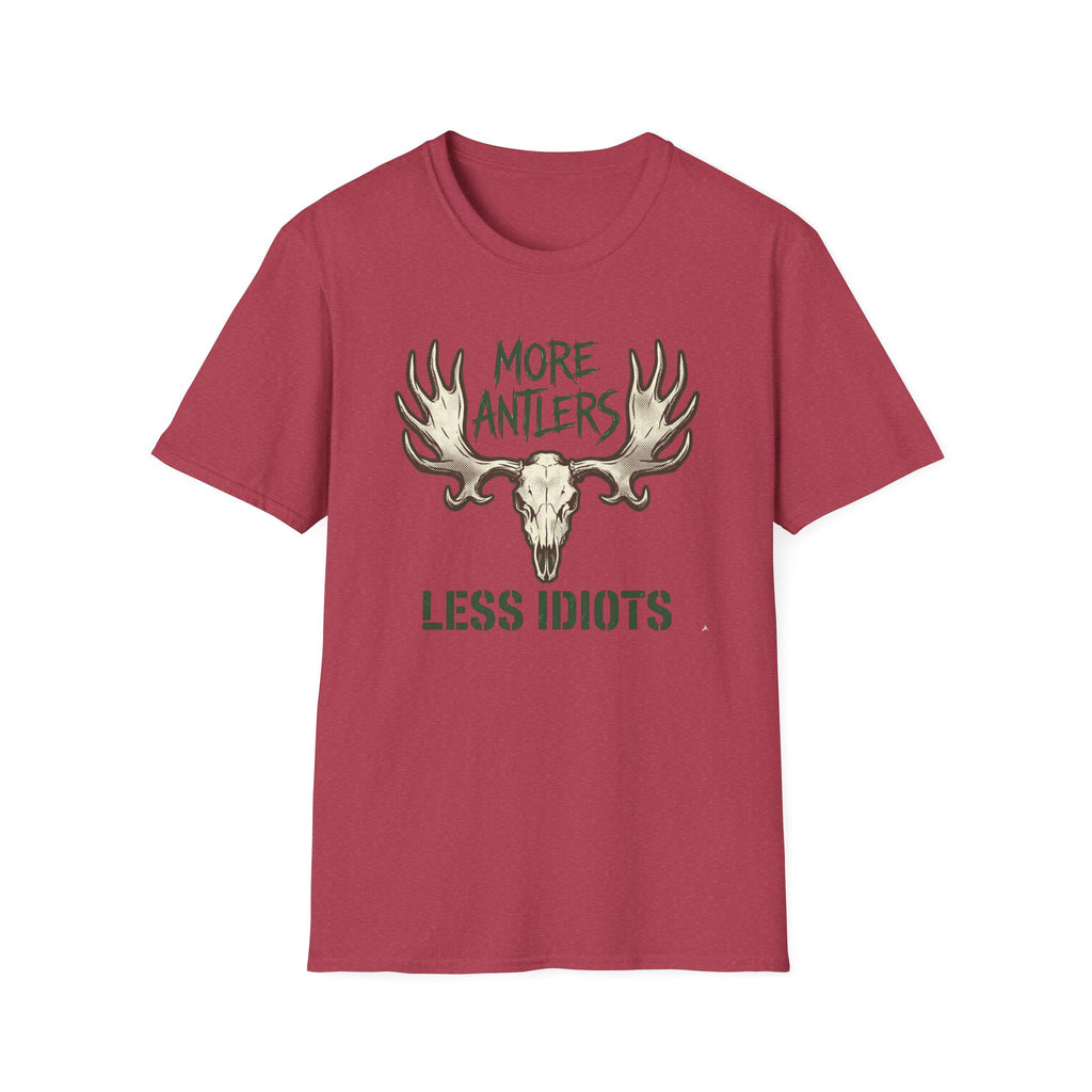 More Antlers, Less Idiots T-Shirt
