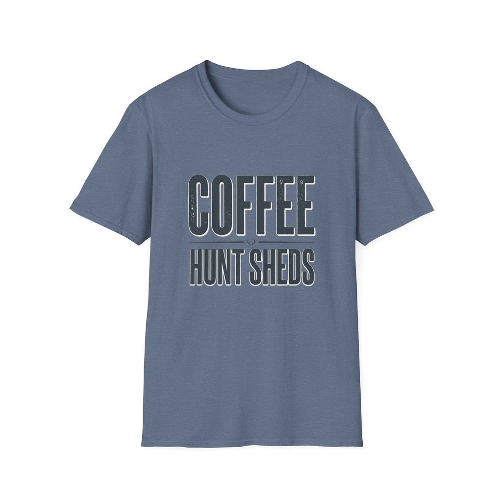 Drink Coffee & Hunt Sheds Antler T-Shirt