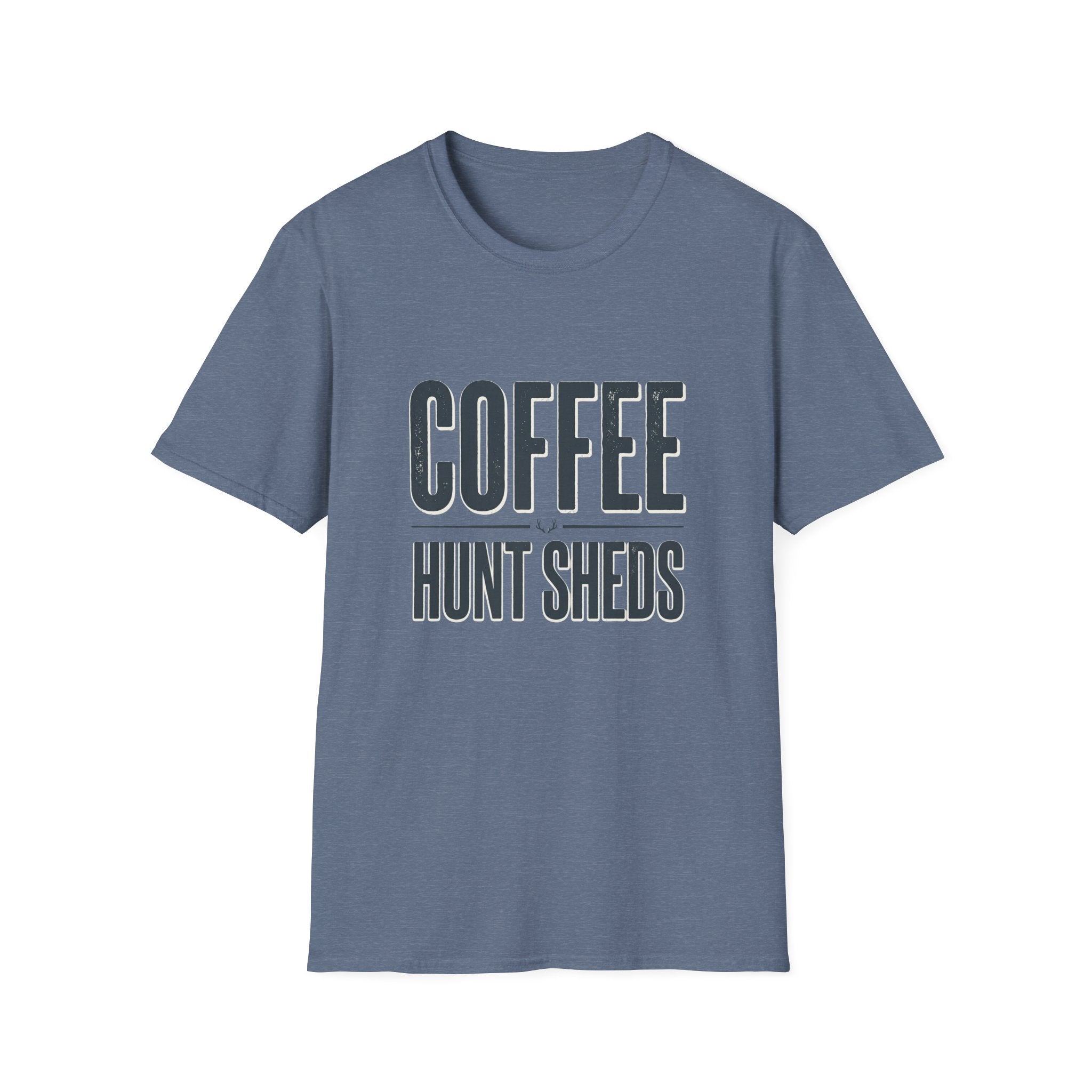 Drink Coffee & Hunt Sheds Antler T-Shirt