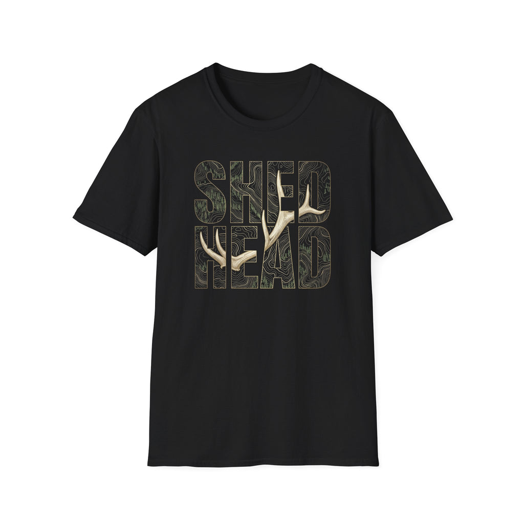 SHED HEAD Elk Shed Topography T-Shirt