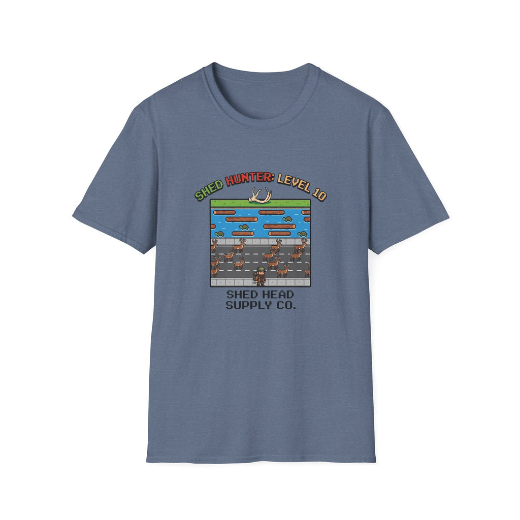 Shed Hunter 80's Video Game T-Shirt