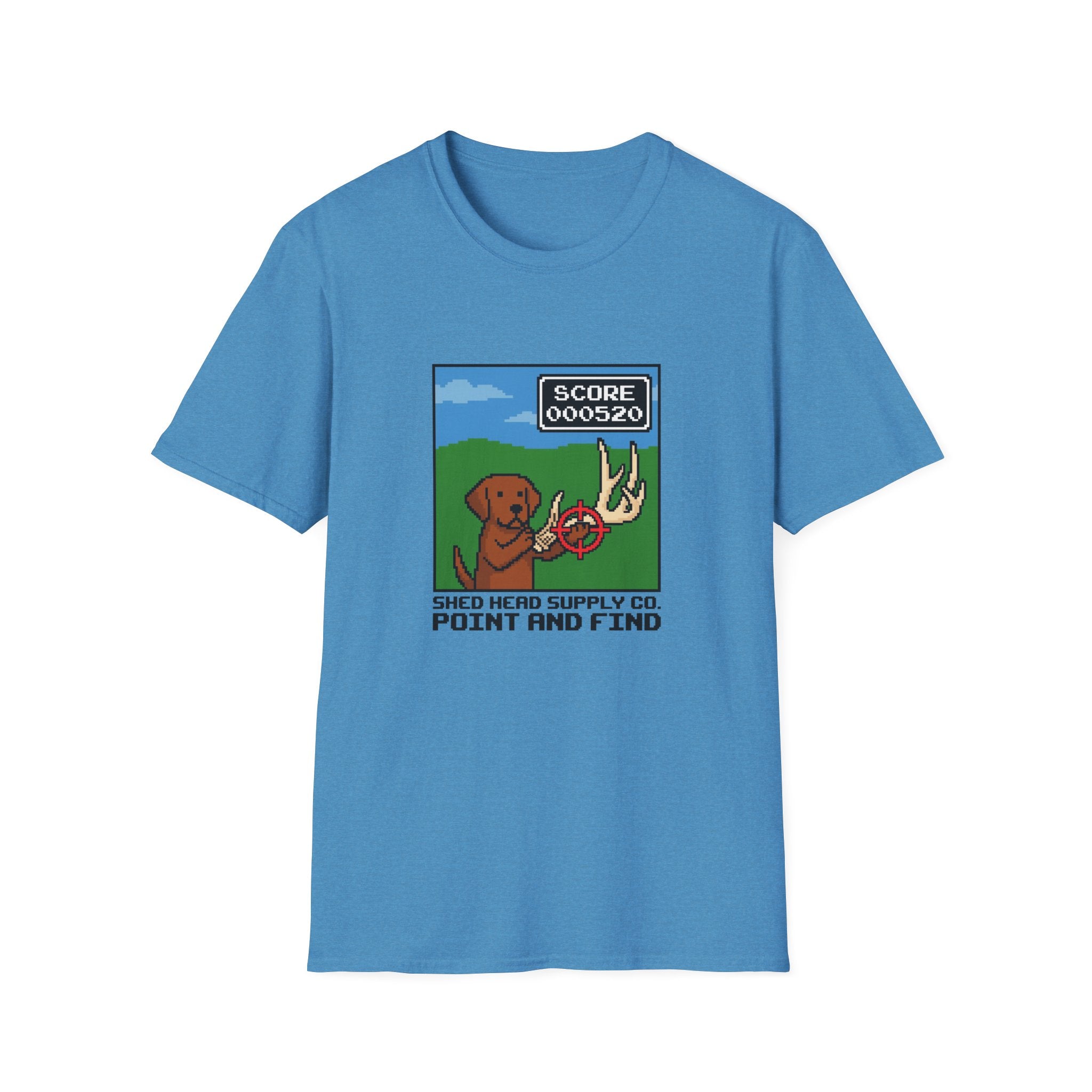 Horn Hunt 80's Video Game T-Shirt