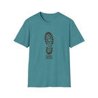 Shed Head Hiking Boot Print T-Shirt