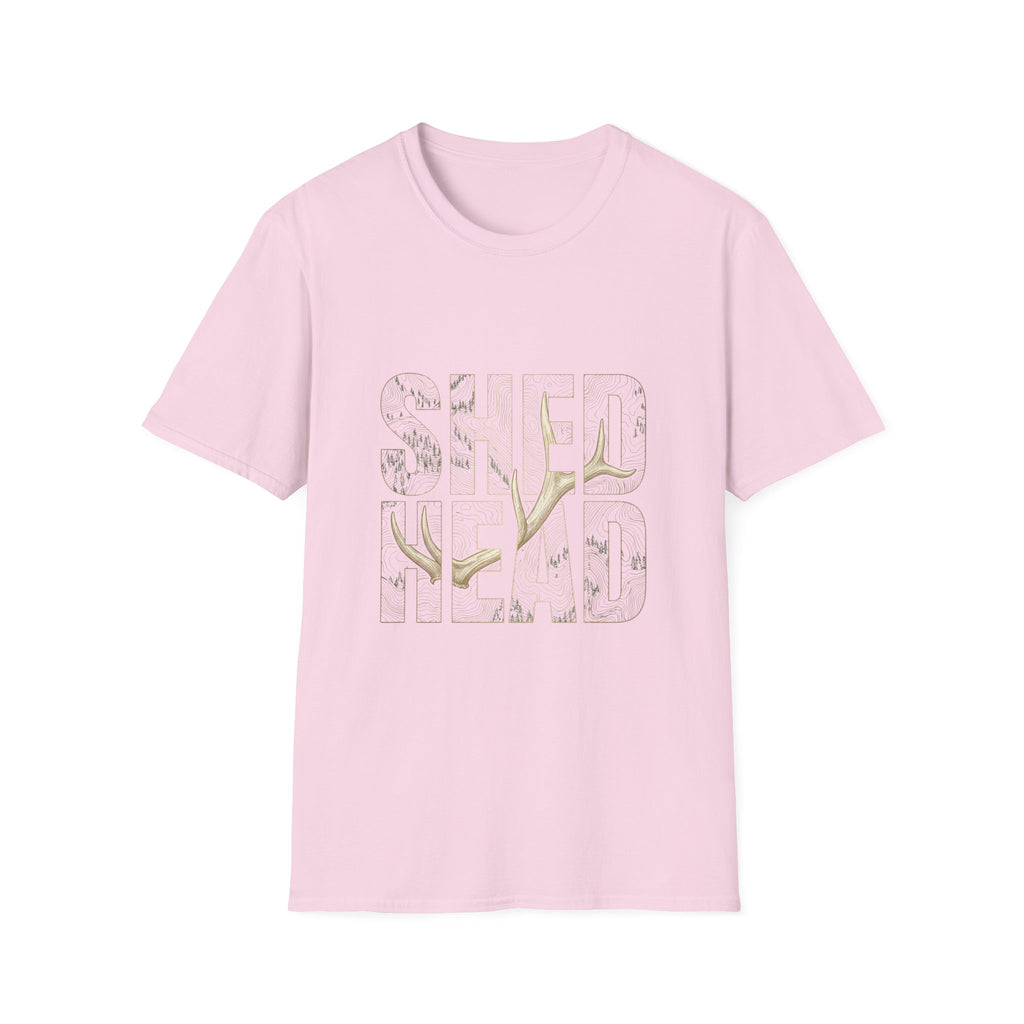 SHED HEAD Elk Antler Topography T-Shirt