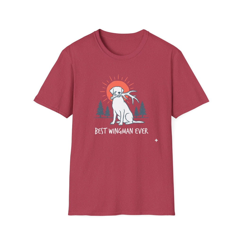 "Best Wingman Ever" Shed Hunting Dog T-Shirt
