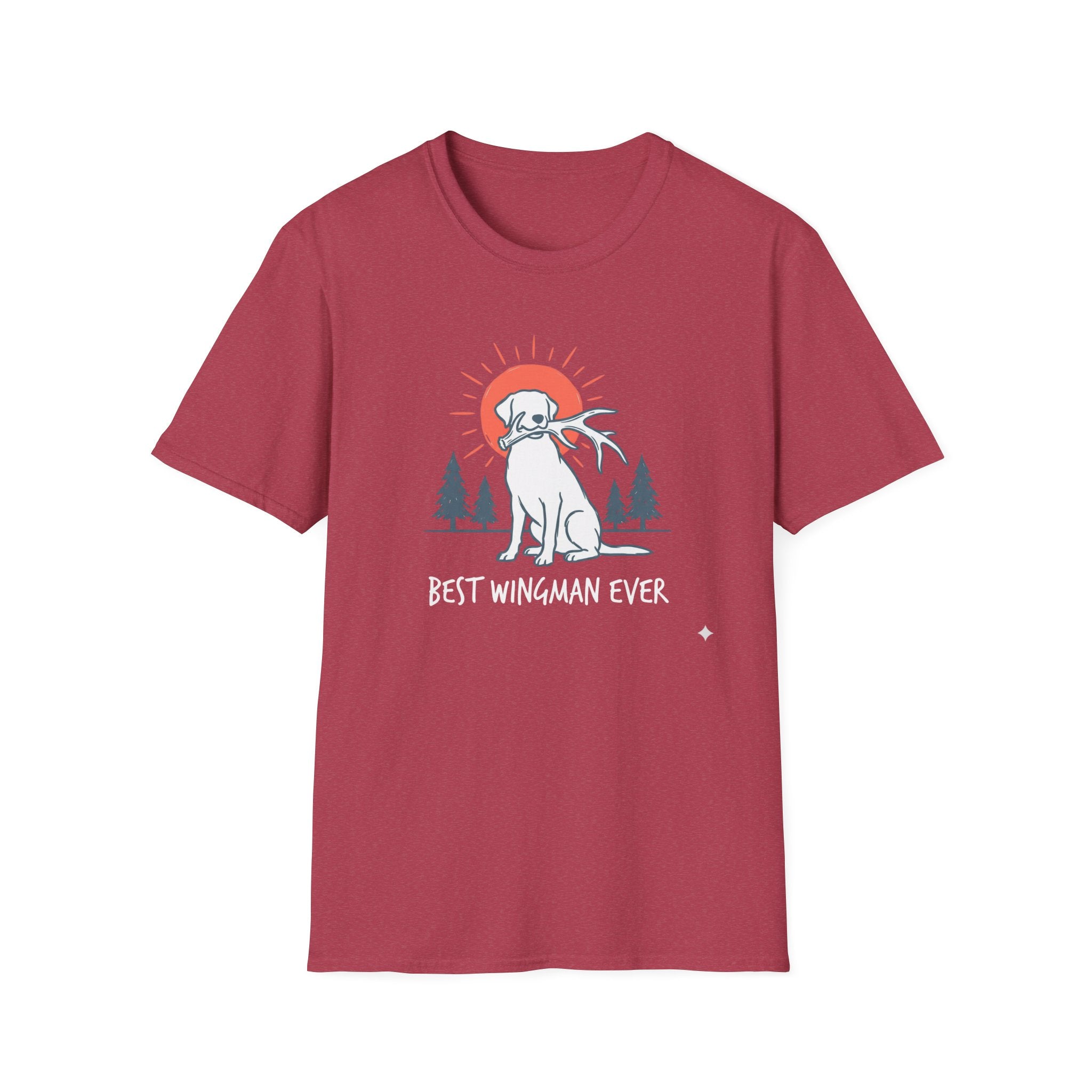"Best Wingman Ever" Shed Hunting Dog T-Shirt
