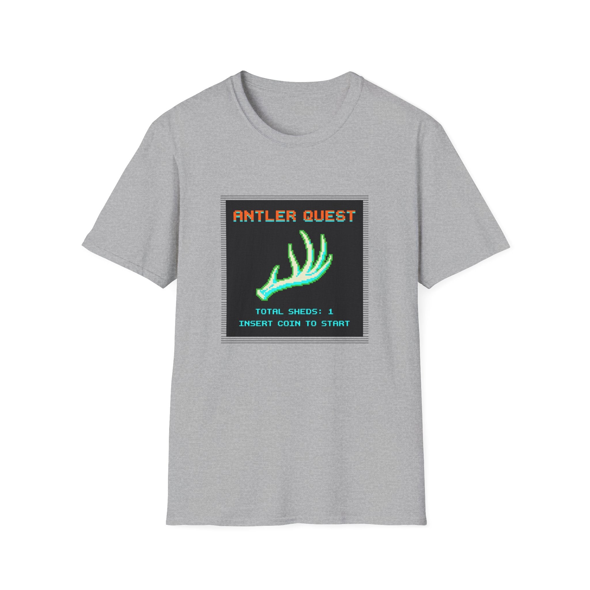 Antler Quest 80's Pixel T-Shirt