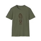 Shed Head Hiking Boot Print T-Shirt