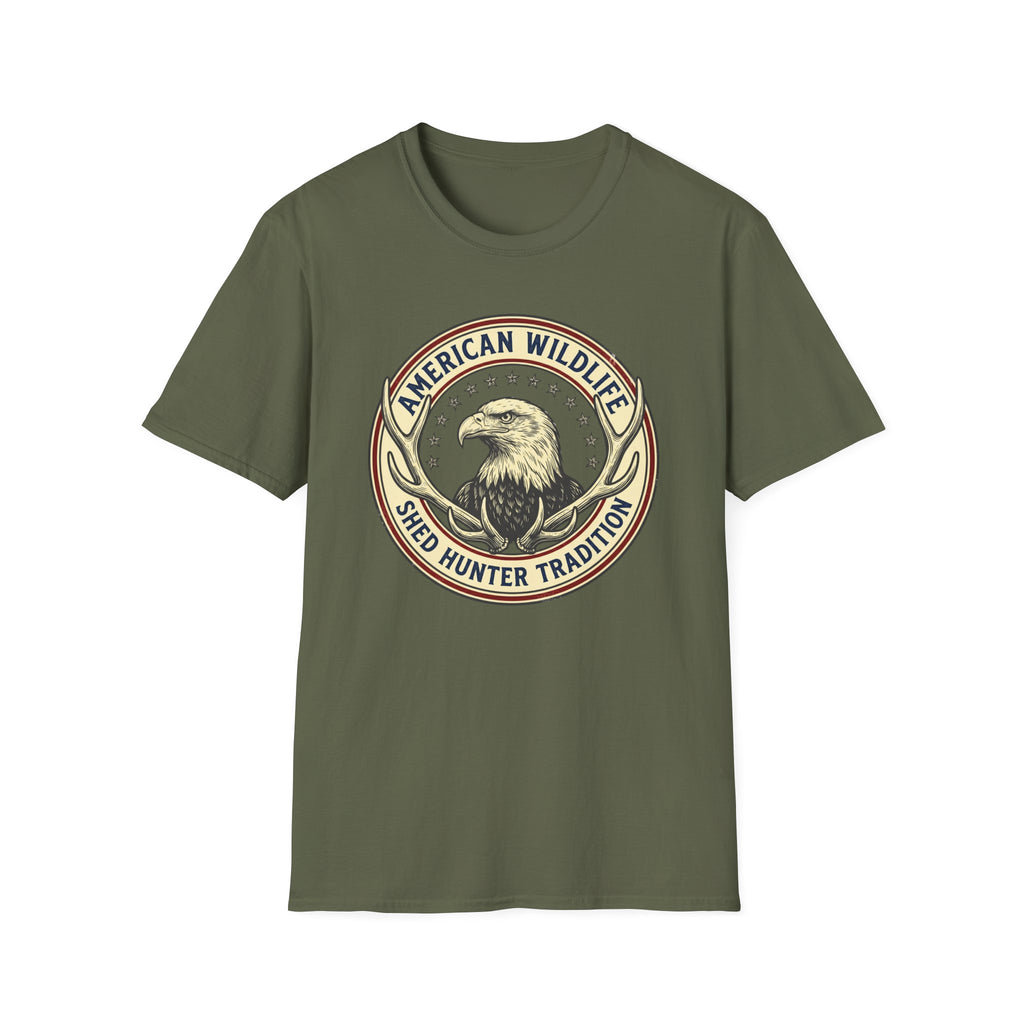 American Wildlife Shed Hunter Tradition T-Shirt