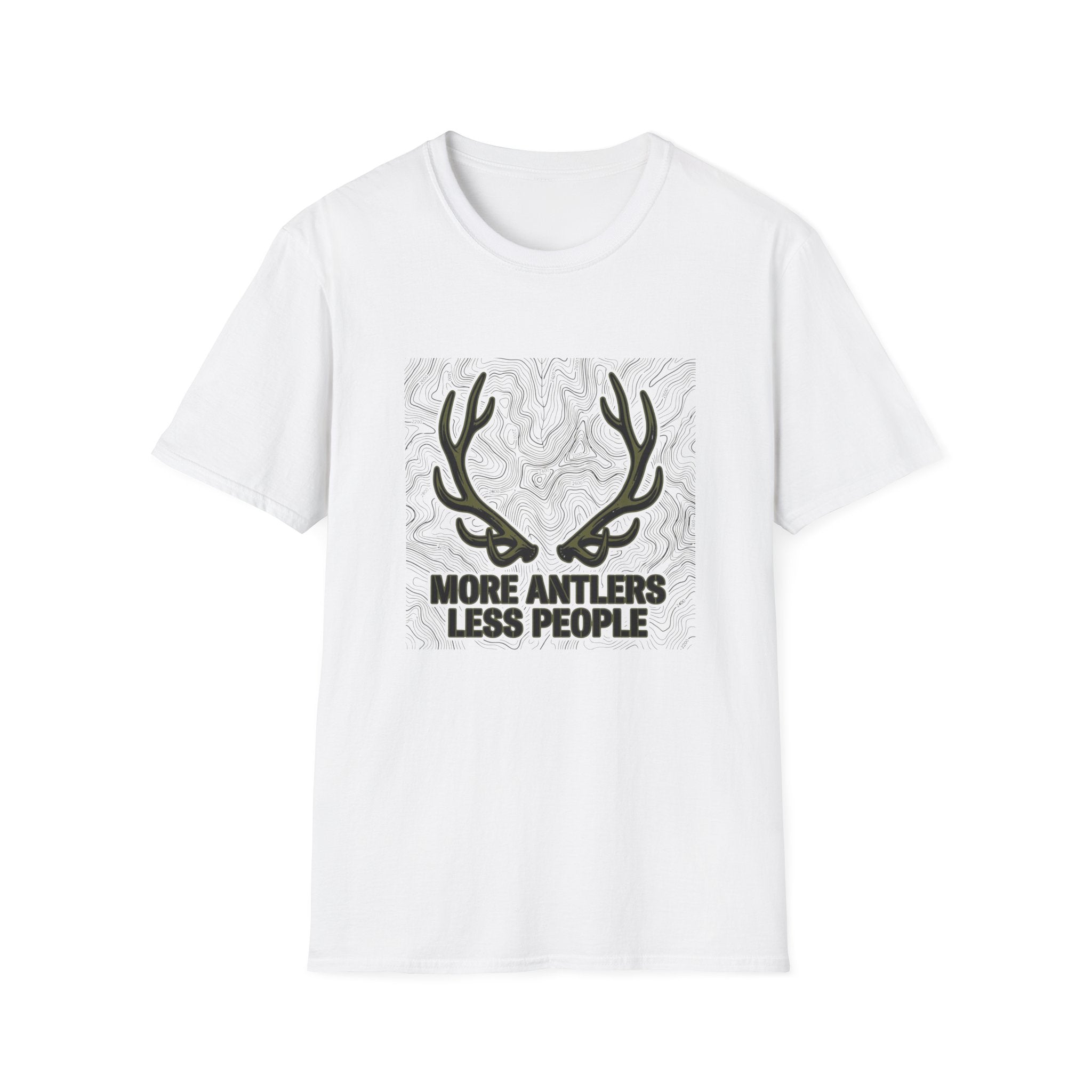 More Antlers / Less People T-Shirt