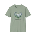 Shed Head Antler Watercolor T-Shirt