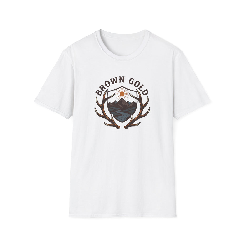 Brown Gold Shield T-Shirt