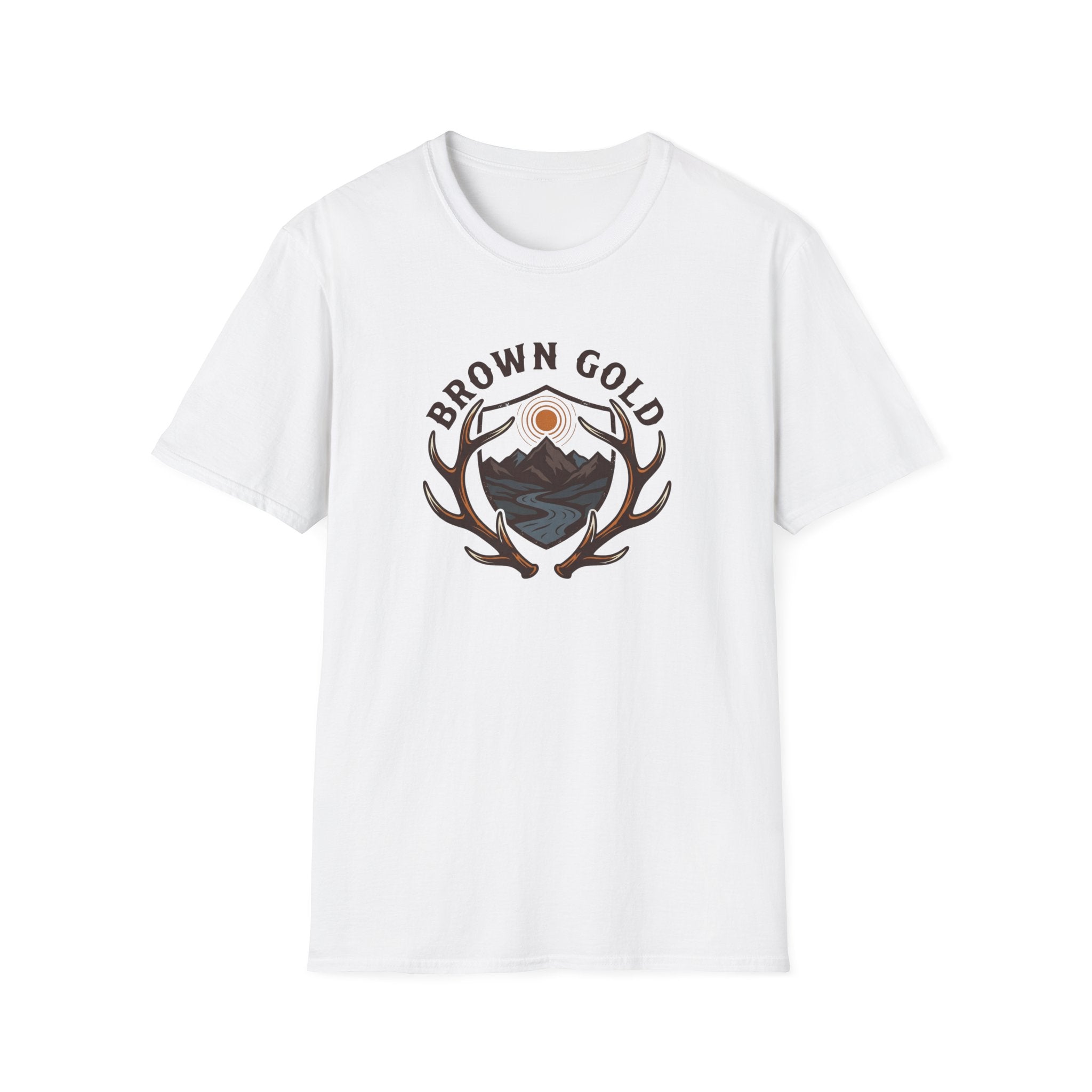 Brown Gold Shield T-Shirt