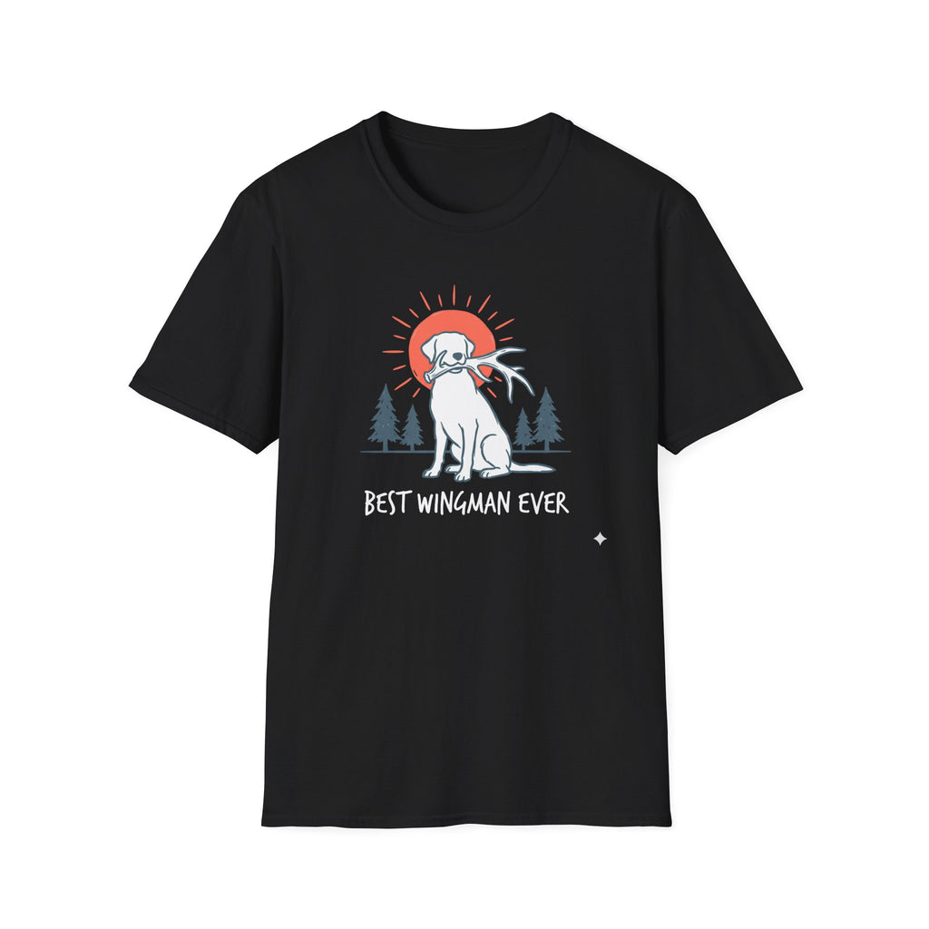 "Best Wingman Ever" Shed Hunting Dog T-Shirt