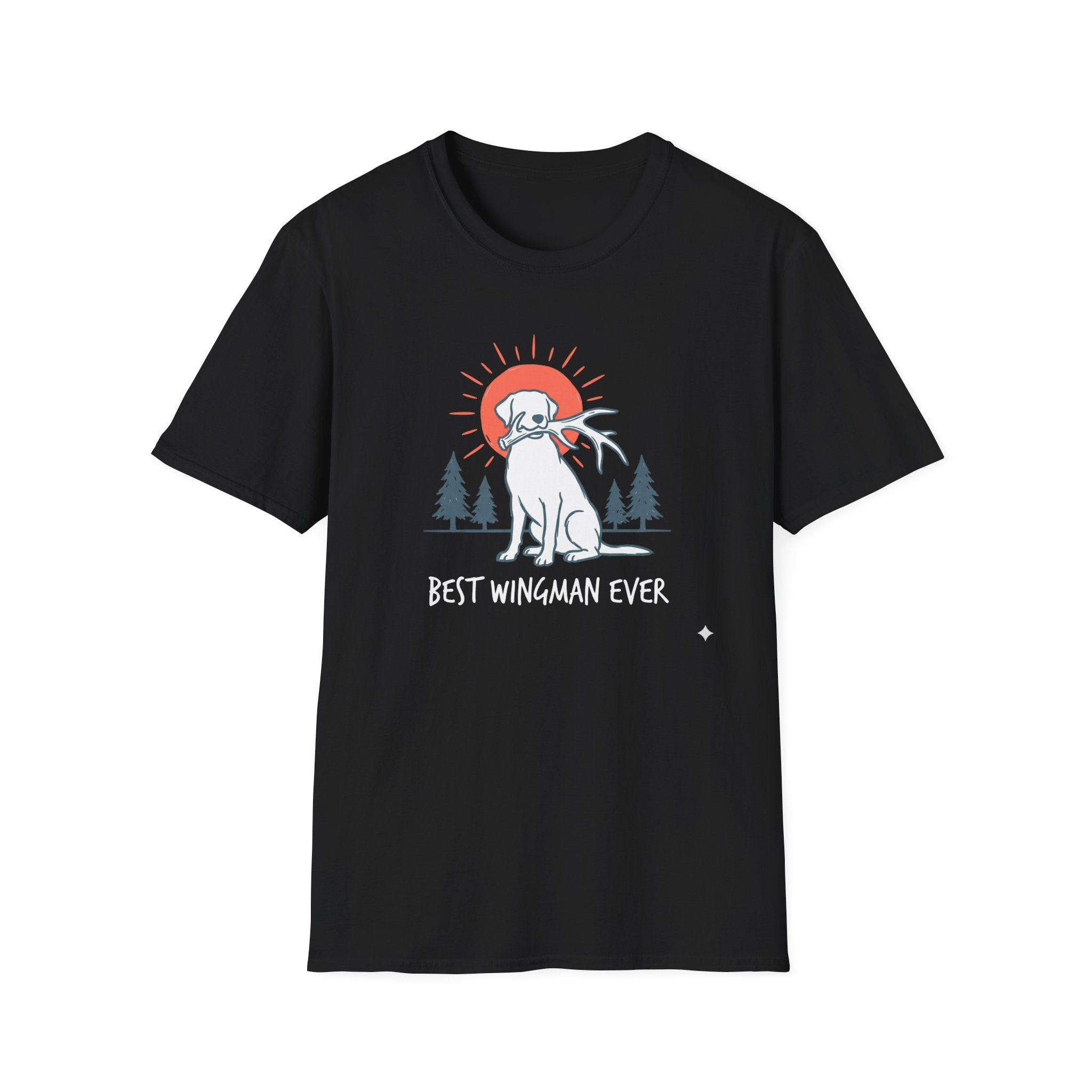 "Best Wingman Ever" Shed Hunting Dog T-Shirt