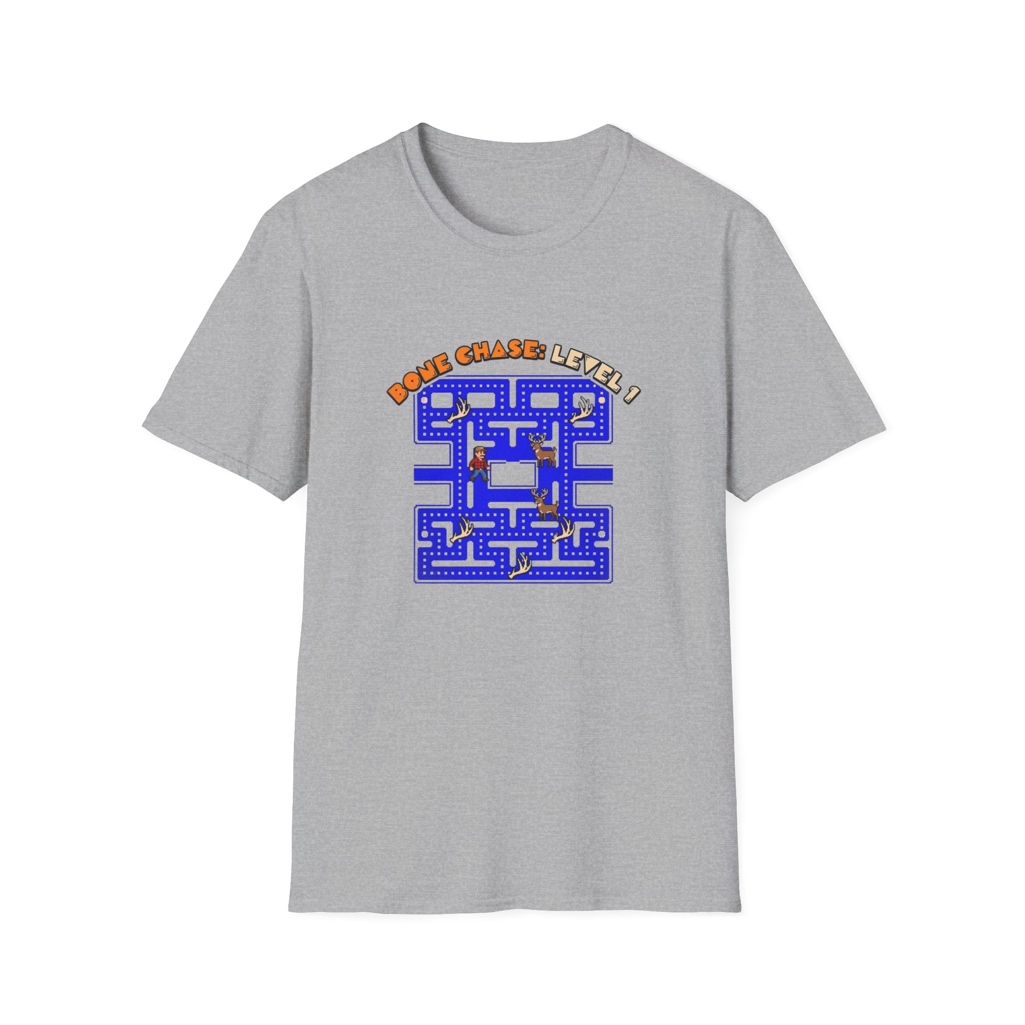 Bone Chase 80's Video Game T-Shirt
