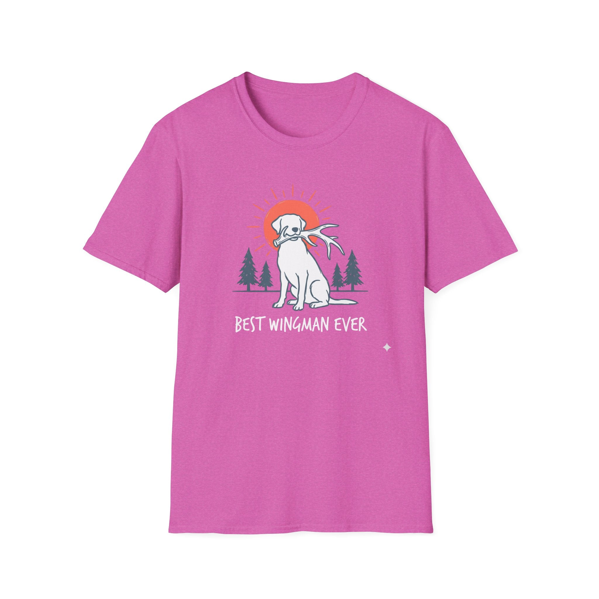 "Best Wingman Ever" Shed Hunting Dog T-Shirt