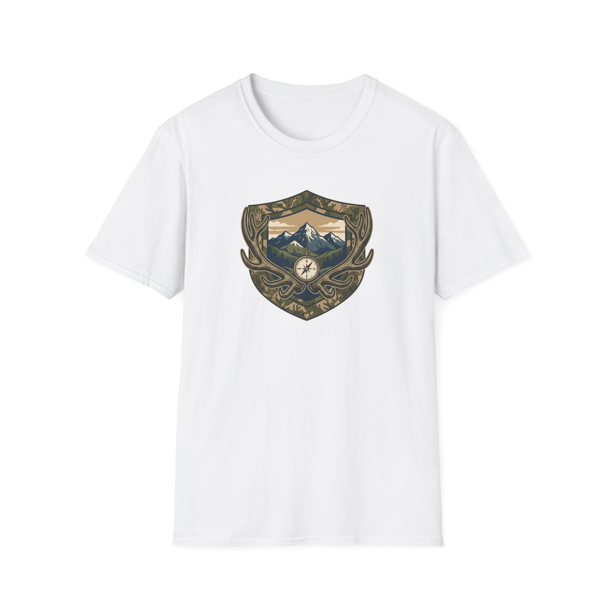 Antler Camo Badge T-Shirt