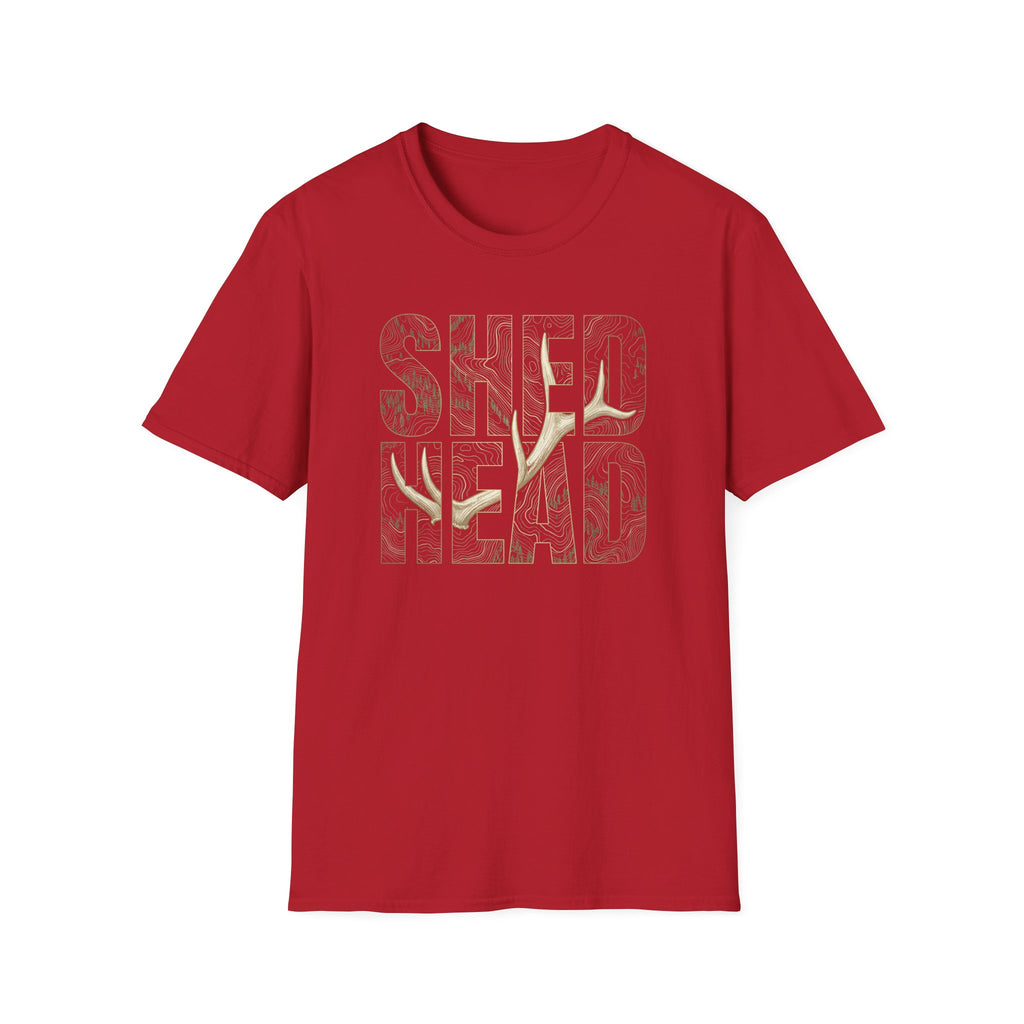 SHED HEAD Elk Shed Topography T-Shirt
