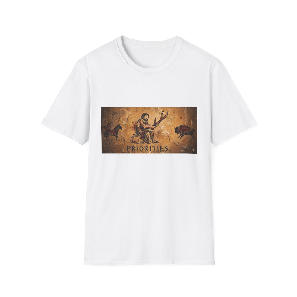 Prehistoric Priorities T-Shirt