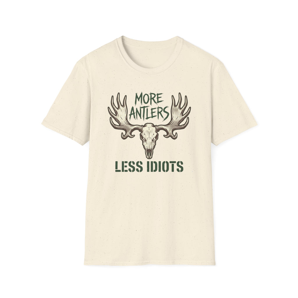 More Antlers, Less Idiots T-Shirt