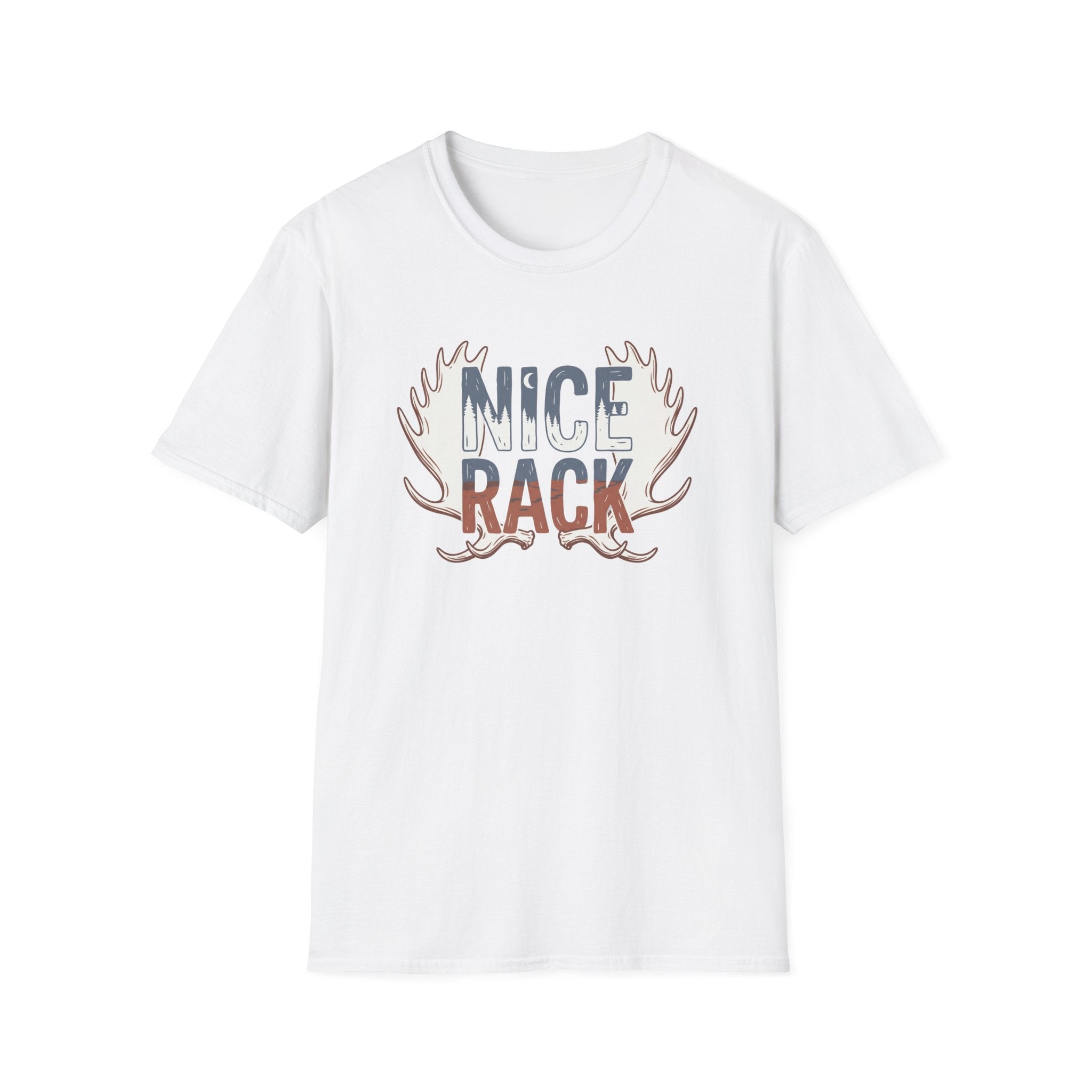 NICE RACK Moose Antlers T-Shirt