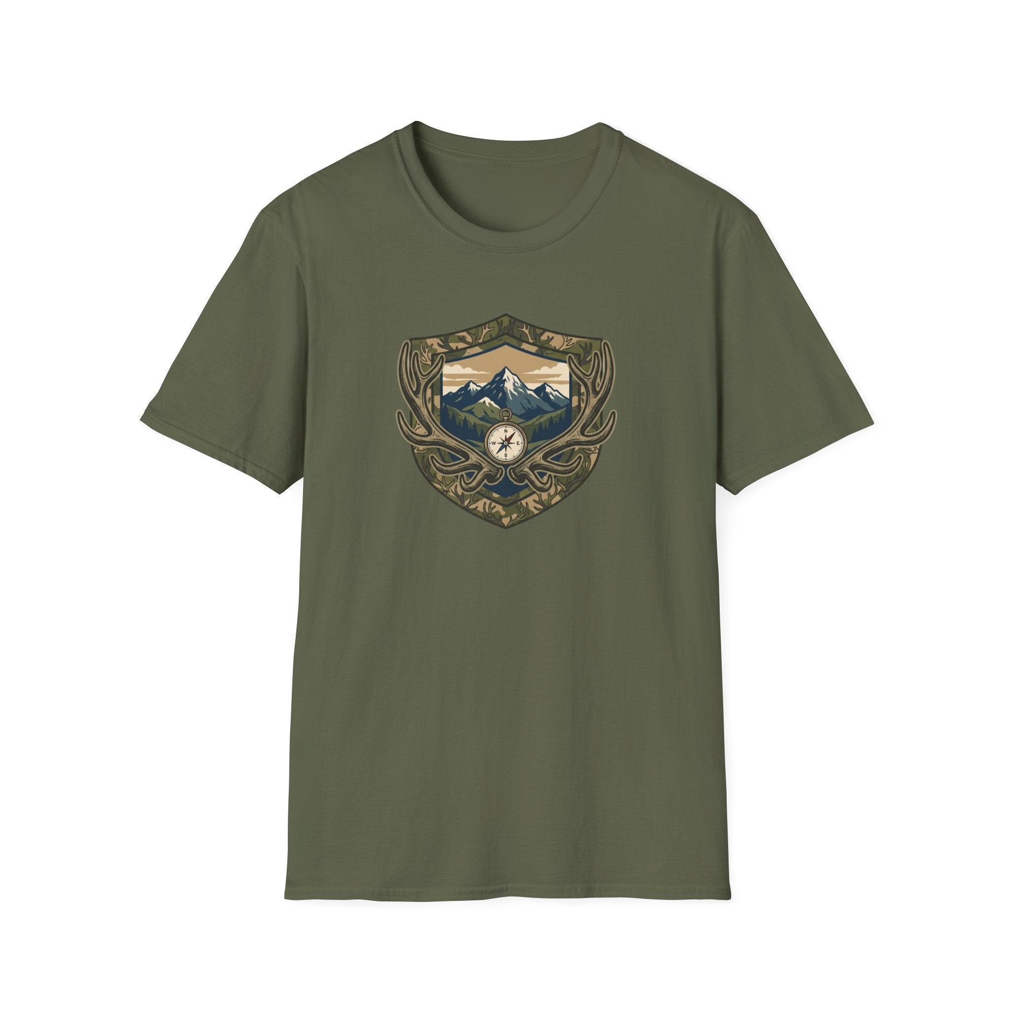 Antler Camo Badge T-Shirt