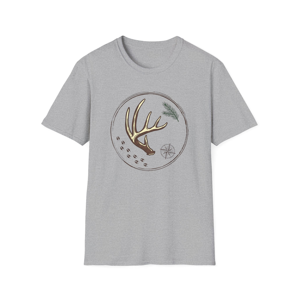Antler Shed and Hoof Prints T-Shirt