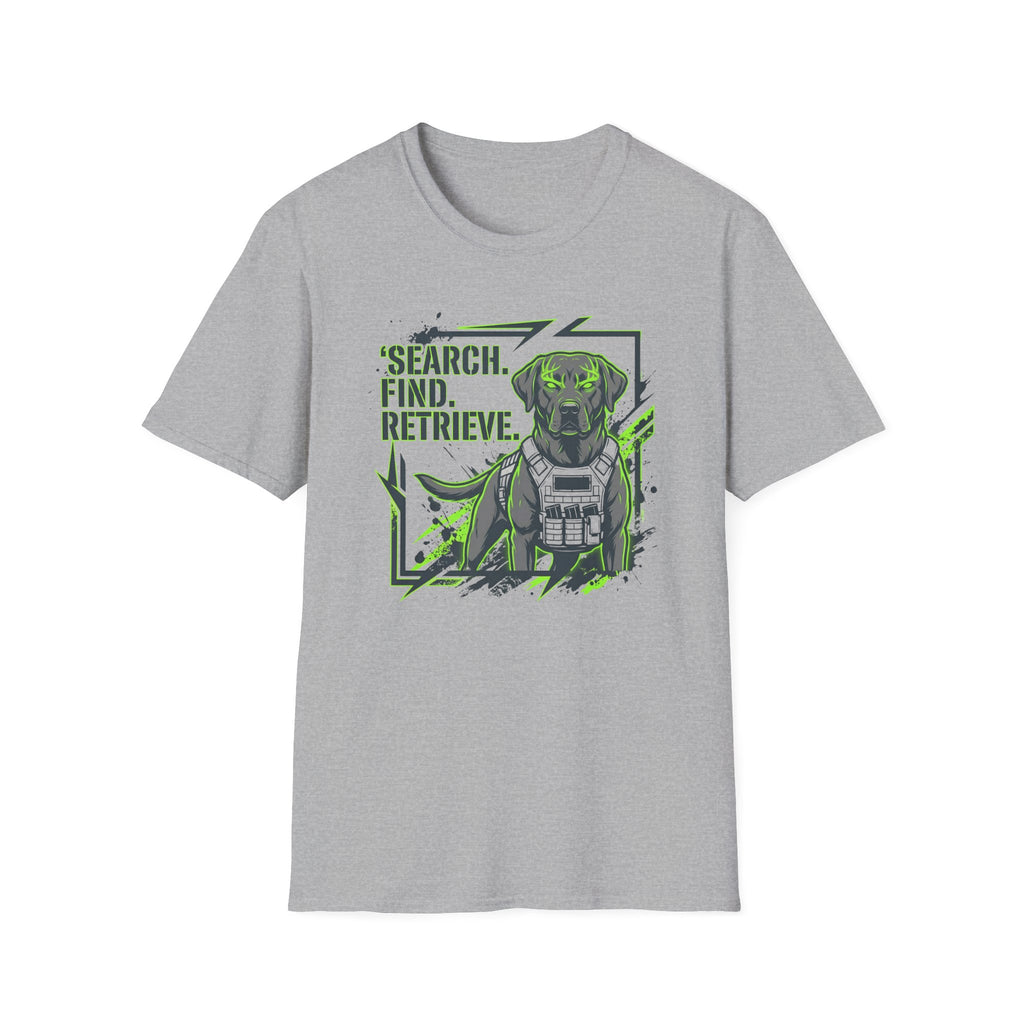 Search. Find. Retrieve. T-Shirt