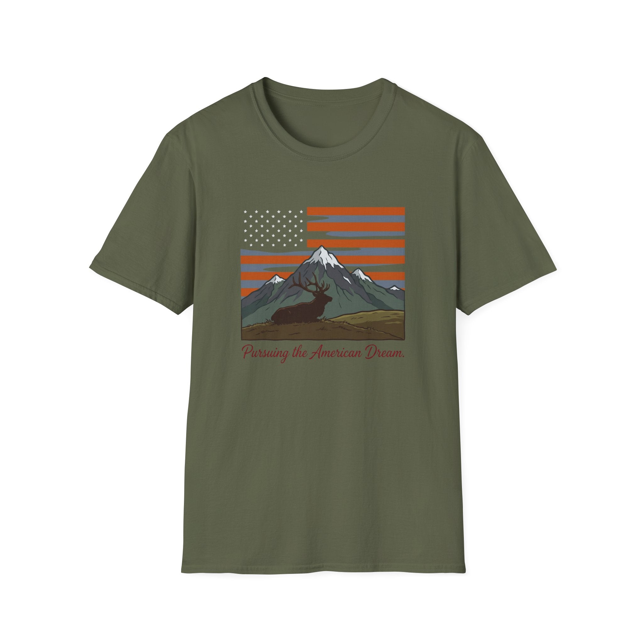 Pursuing the American Dream Elk T-Shirt