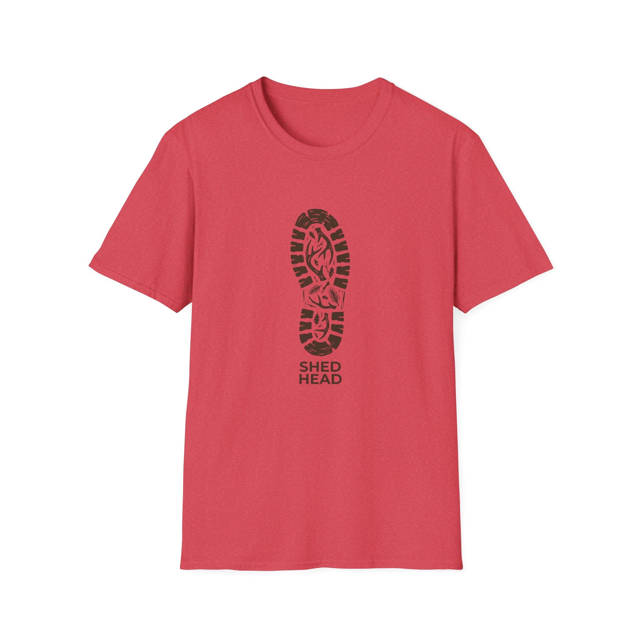 Shed Head Hiking Boot Print T-Shirt