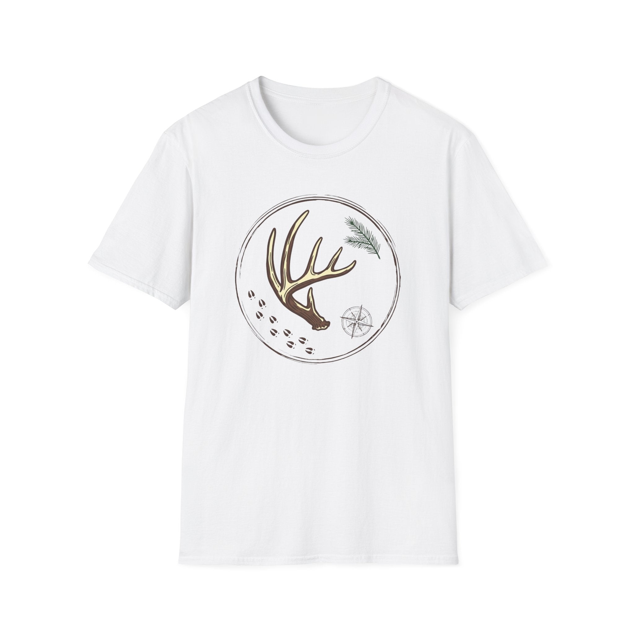 Antler Shed and Hoof Prints T-Shirt