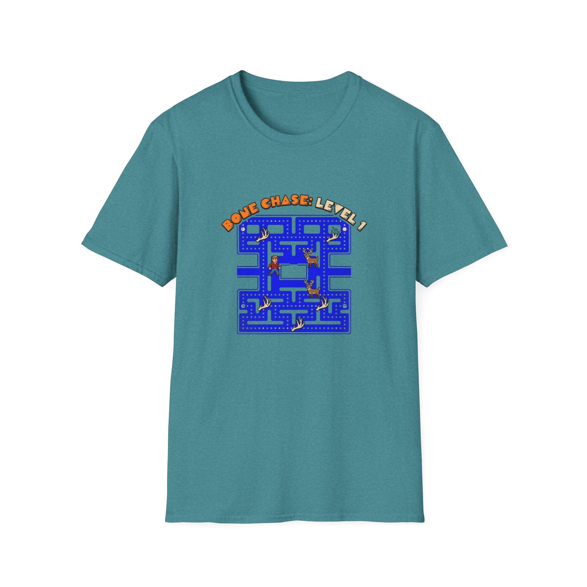 Bone Chase 80's Video Game T-Shirt