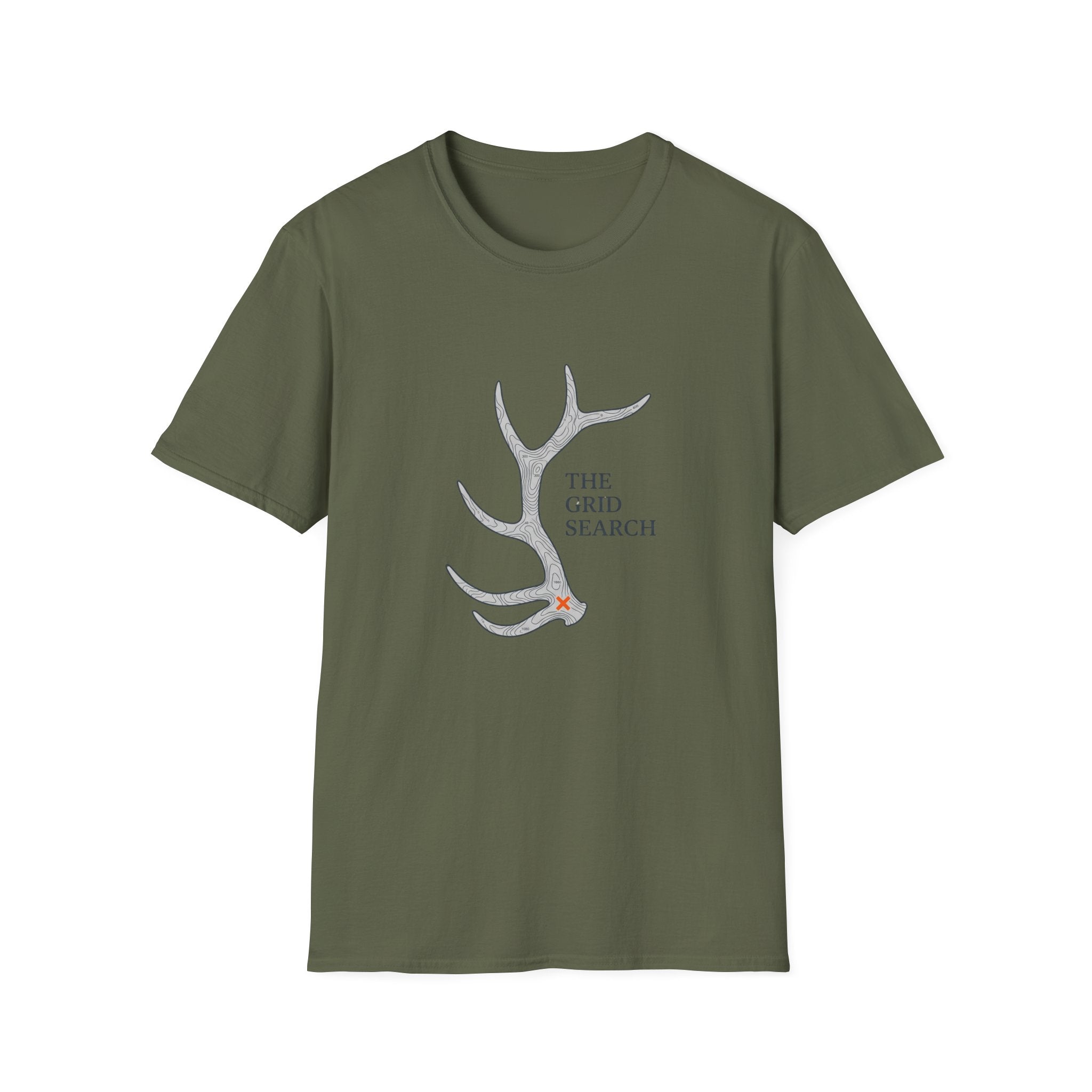 Elk Shed Grid Search T-Shirt