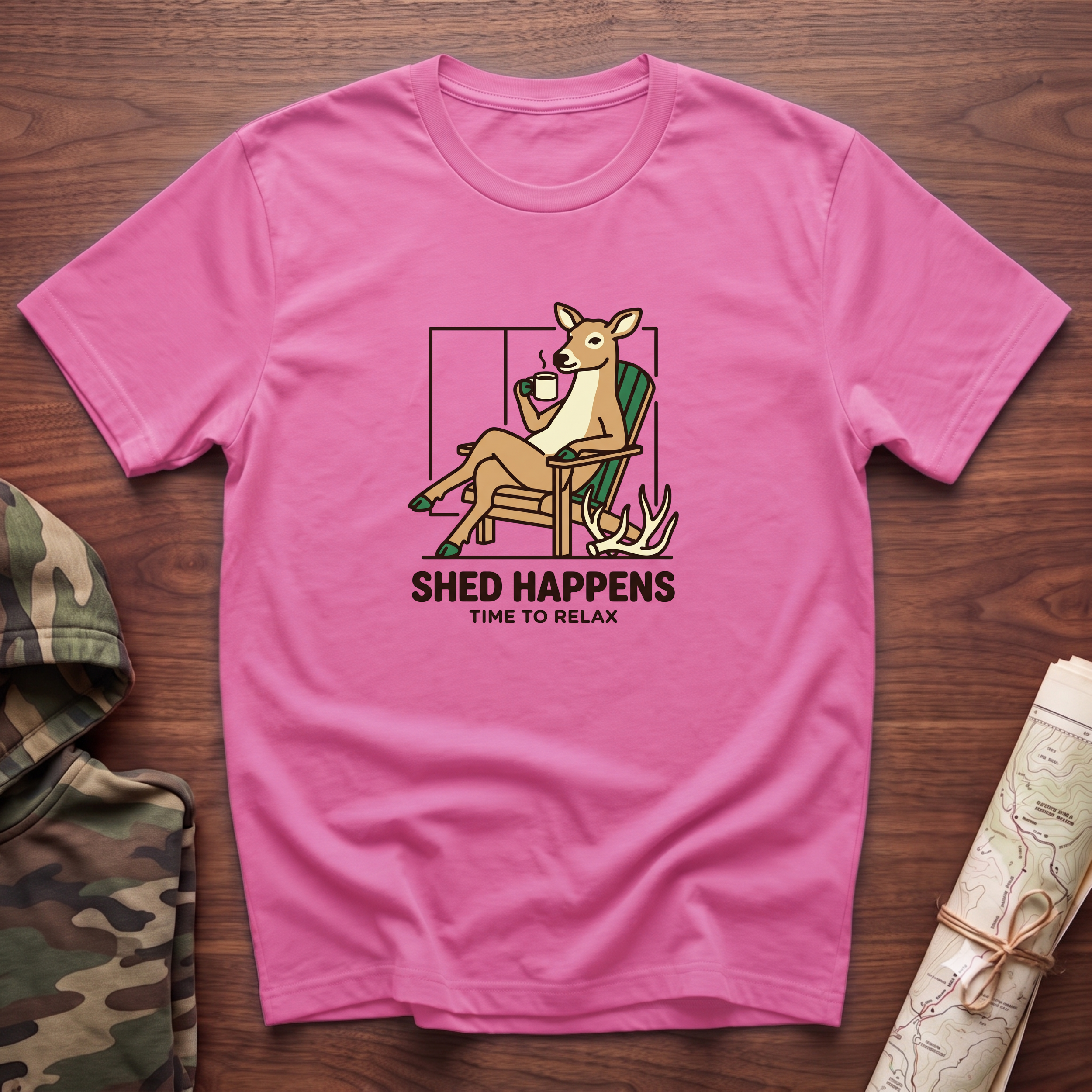 Shed Happens Time To Relax T-Shirt