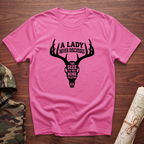 A Lady Never... T-Shirt