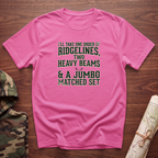 Ridgelines And Beams T-Shirt