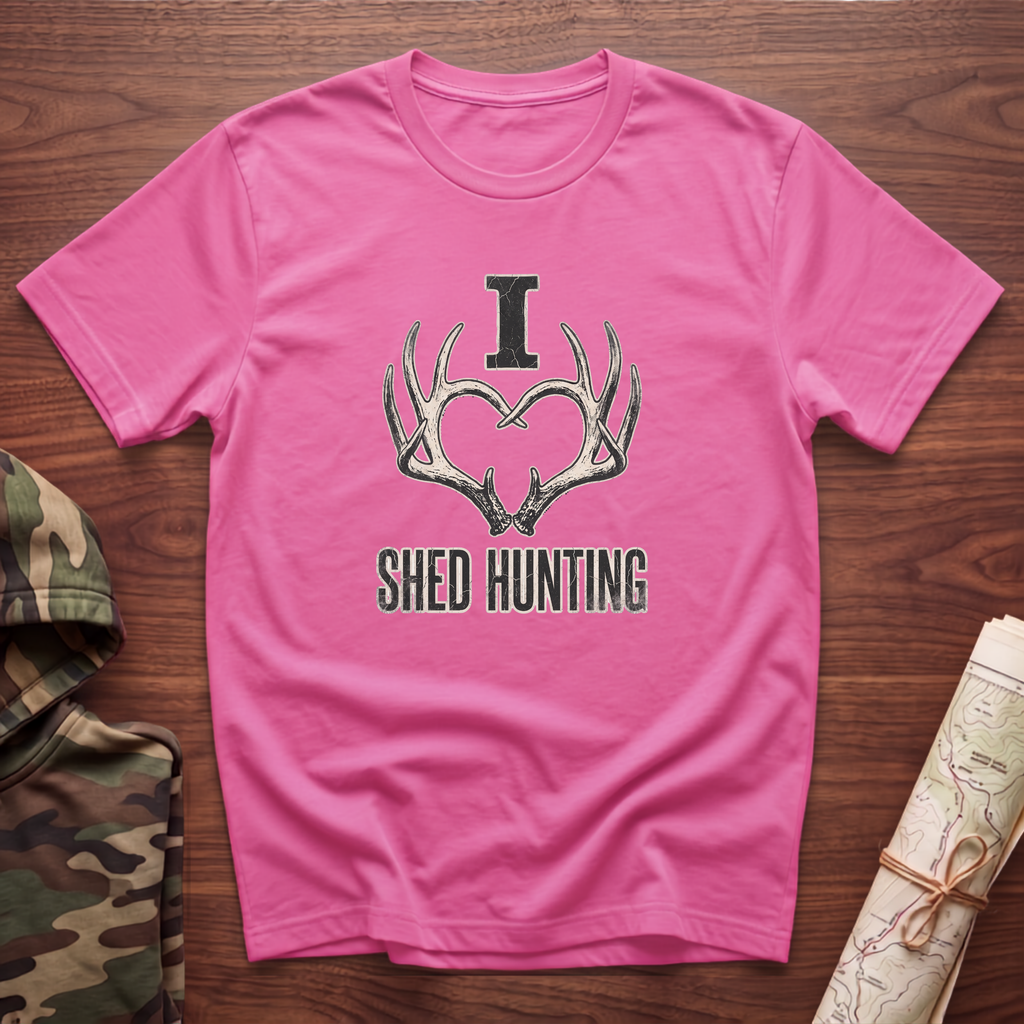 I Heart Shed Hunting T-Shirt