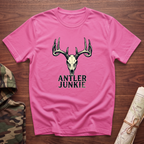 Antler Junkie Skull T-Shirt
