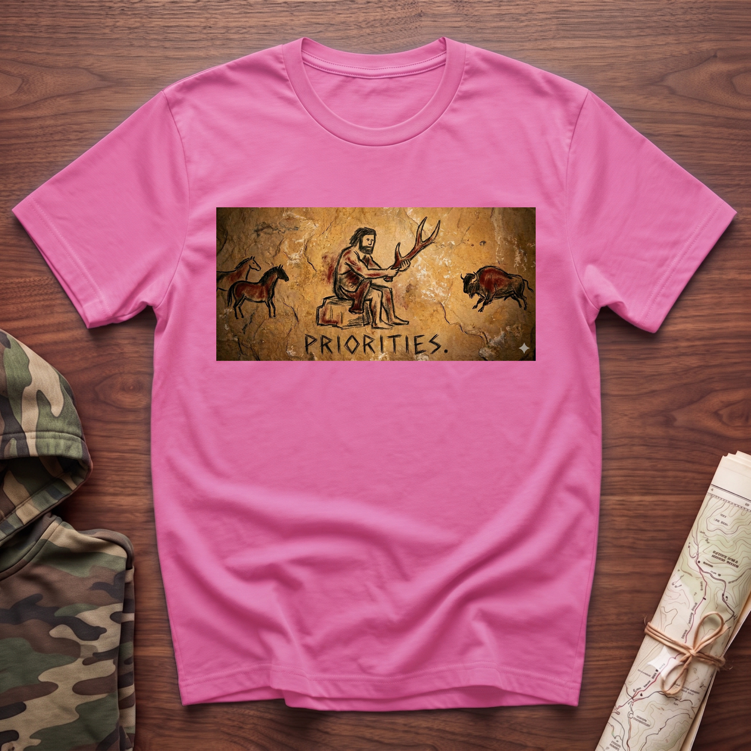 Prehistoric Priorities T-Shirt