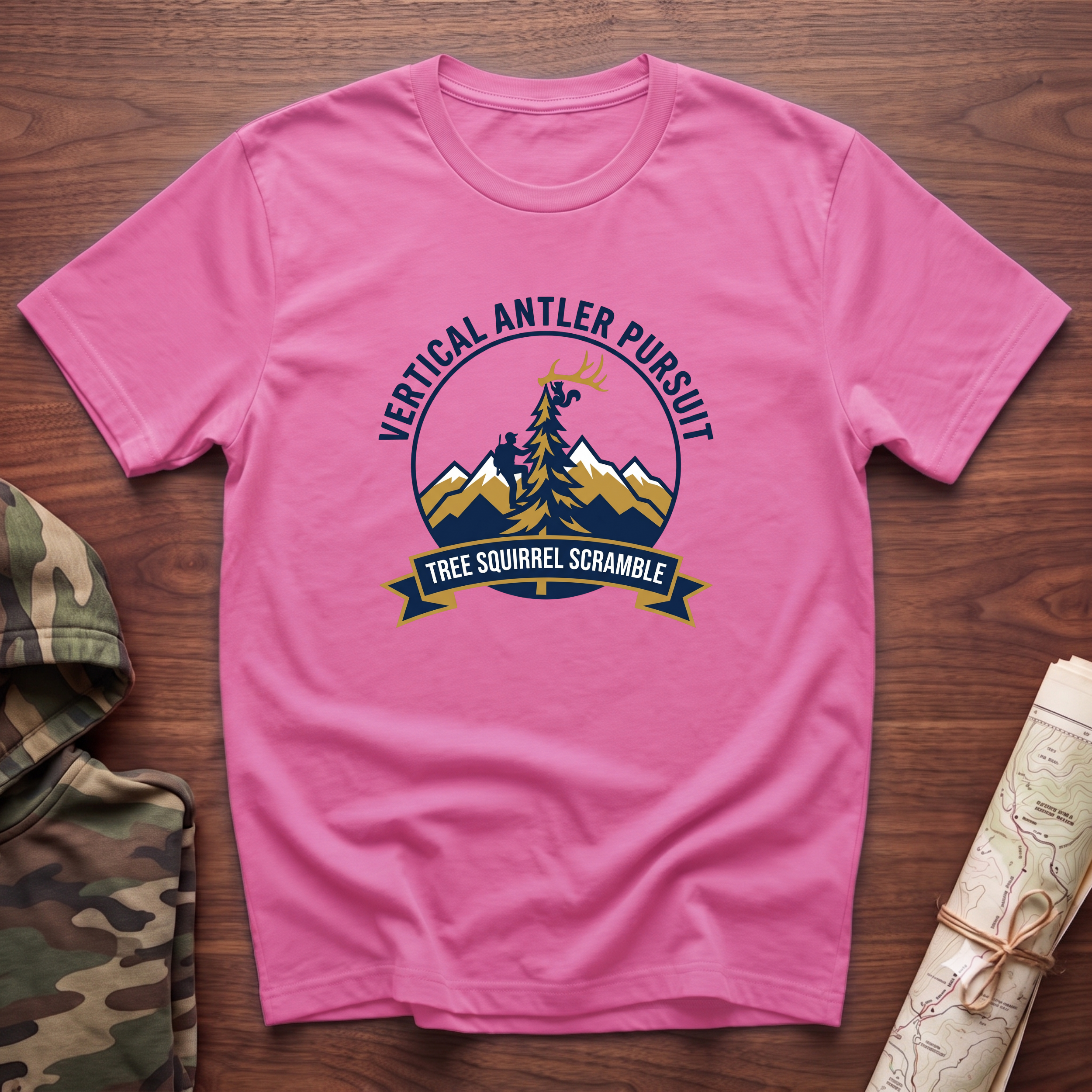 Tree Squirrel Scramble T-Shirt