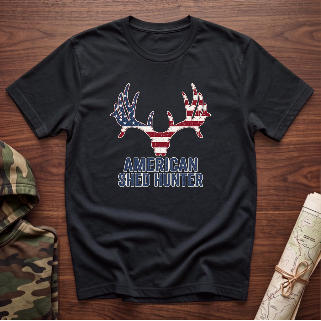 American Shed Hunter Deer T-Shirt