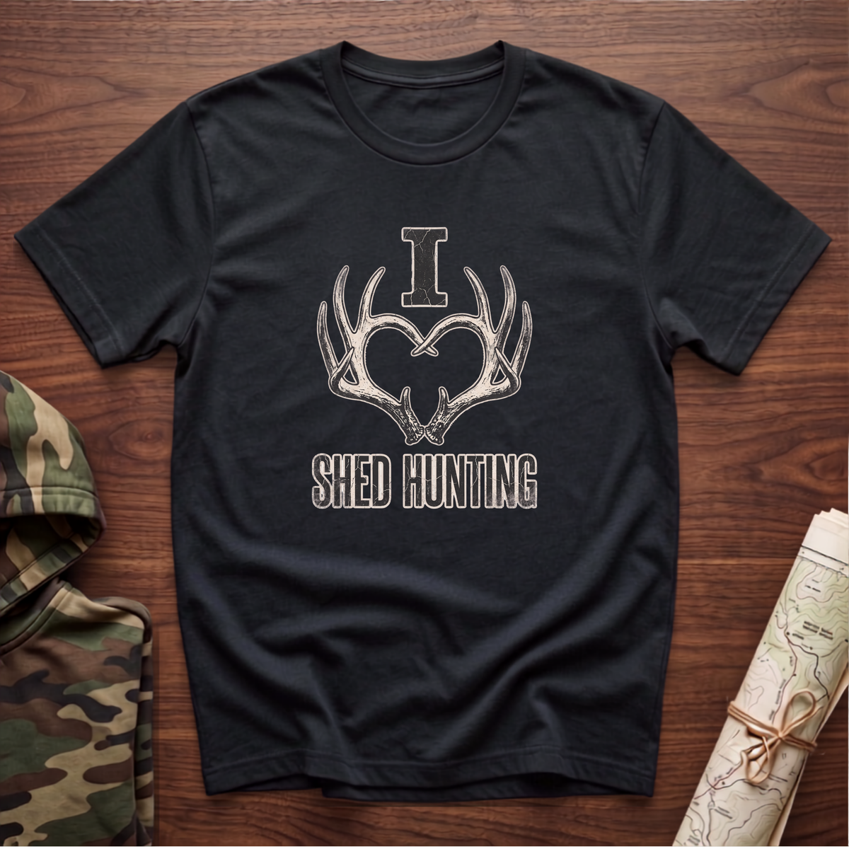 I Heart Shed Hunting T-Shirt