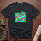 Neon Mountain Sheds T-Shirt