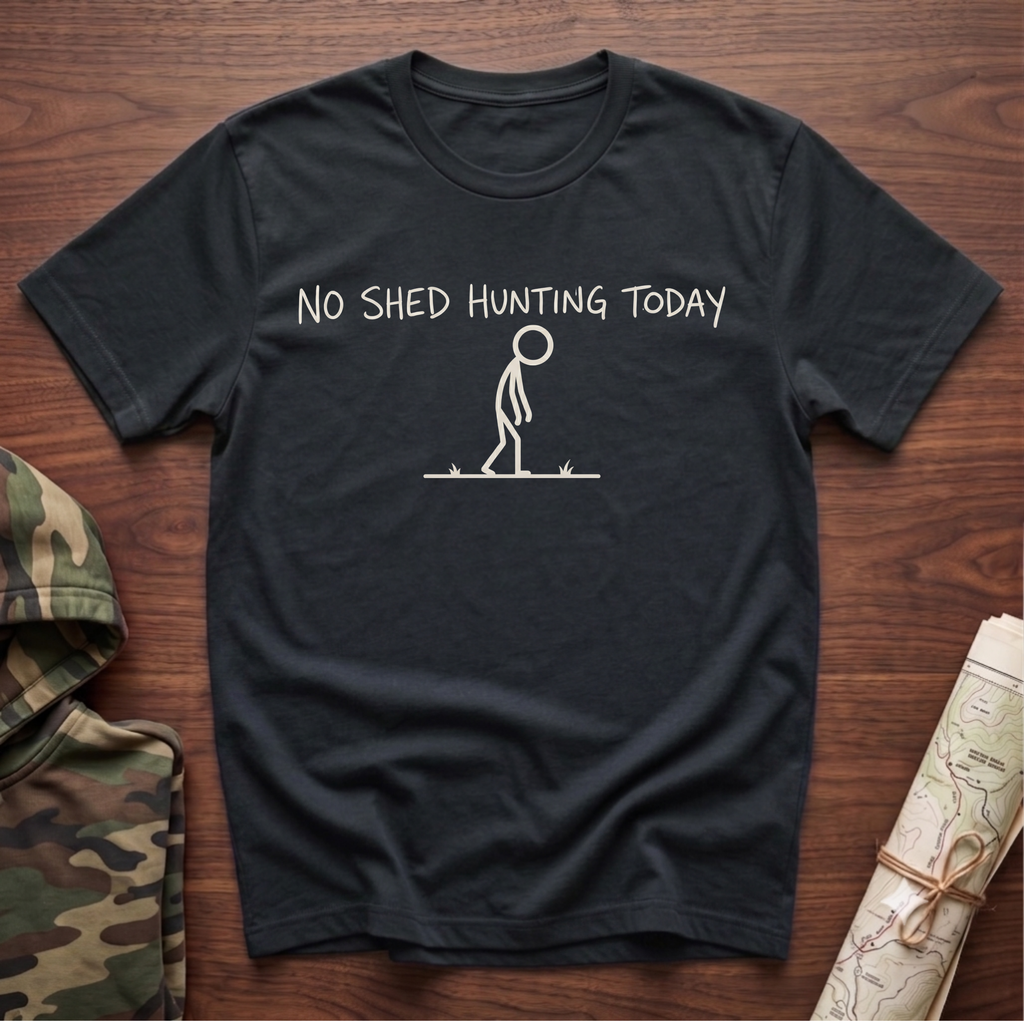 No Shed Hunting Today T-Shirt