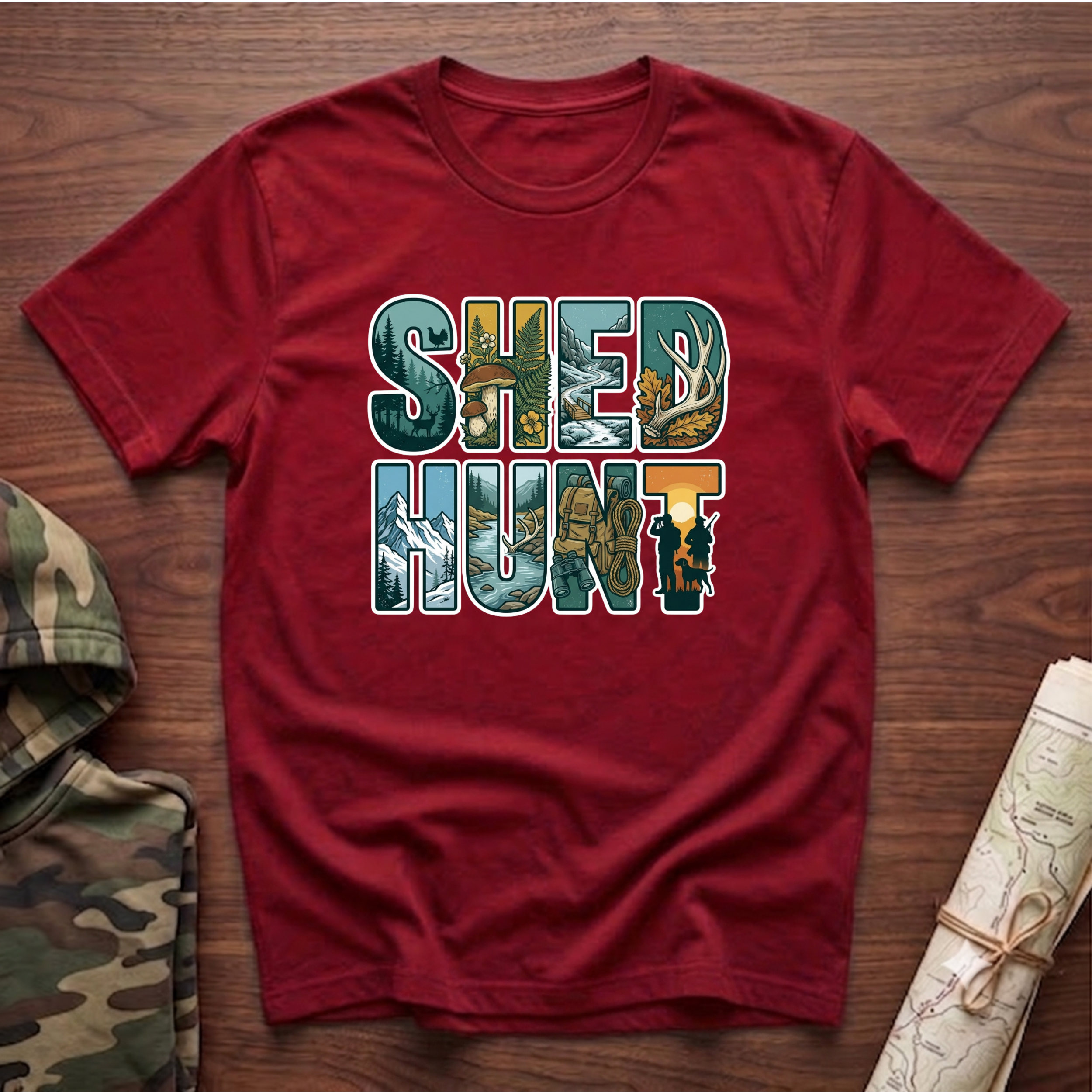 SHED HUNT All Seasons T-Shirt