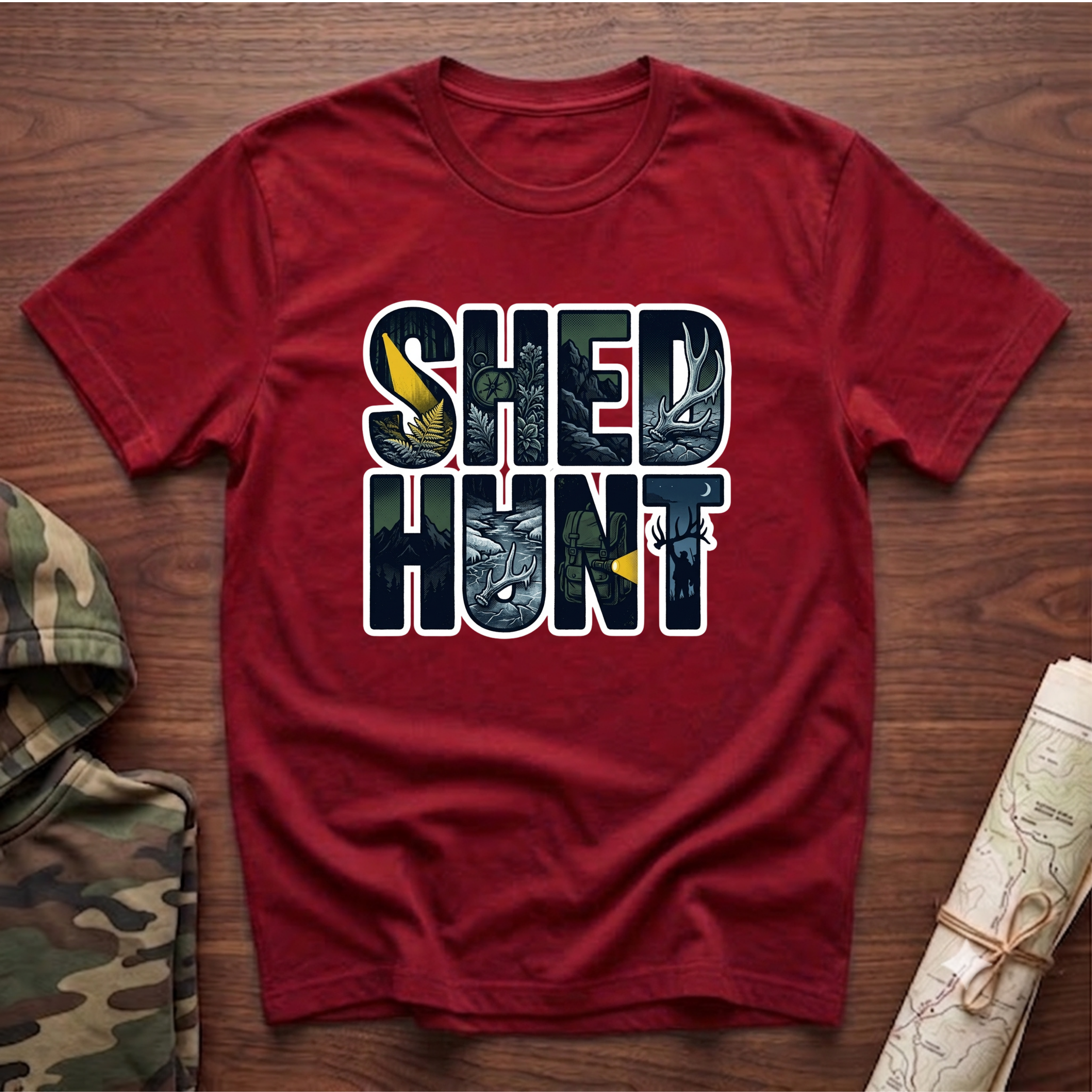 SHED HUNT Dark Forest T-Shirt