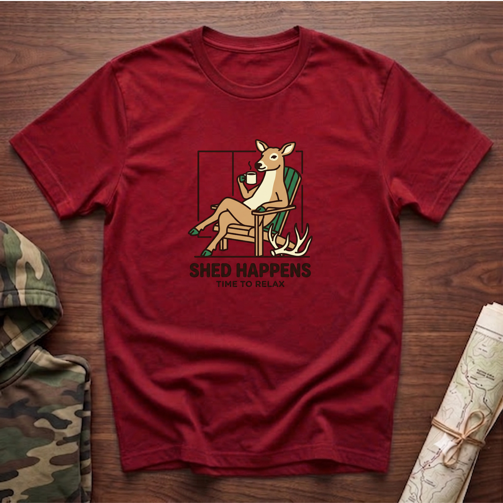 Shed Happens Time To Relax T-Shirt