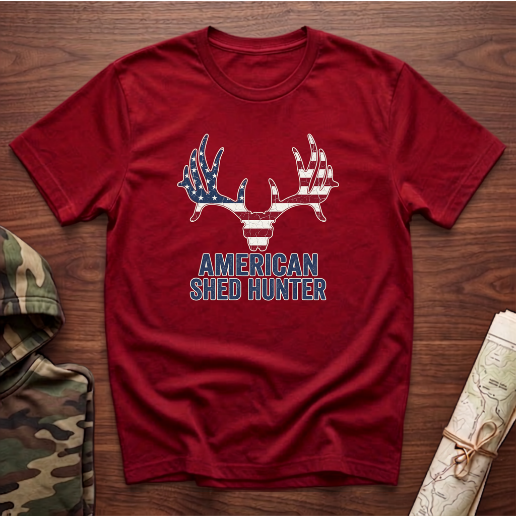 American Shed Hunter Deer T-Shirt